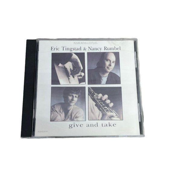 Give & Take Music CD Nancy Rumbel Eric Tingstad 1993 Narada La‎ Fogata FolkLife - Picture 1 of 3